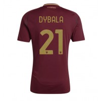 AS Roma Paulo Dybala #21 Hjemmedrakt 2024-25 Kortermet